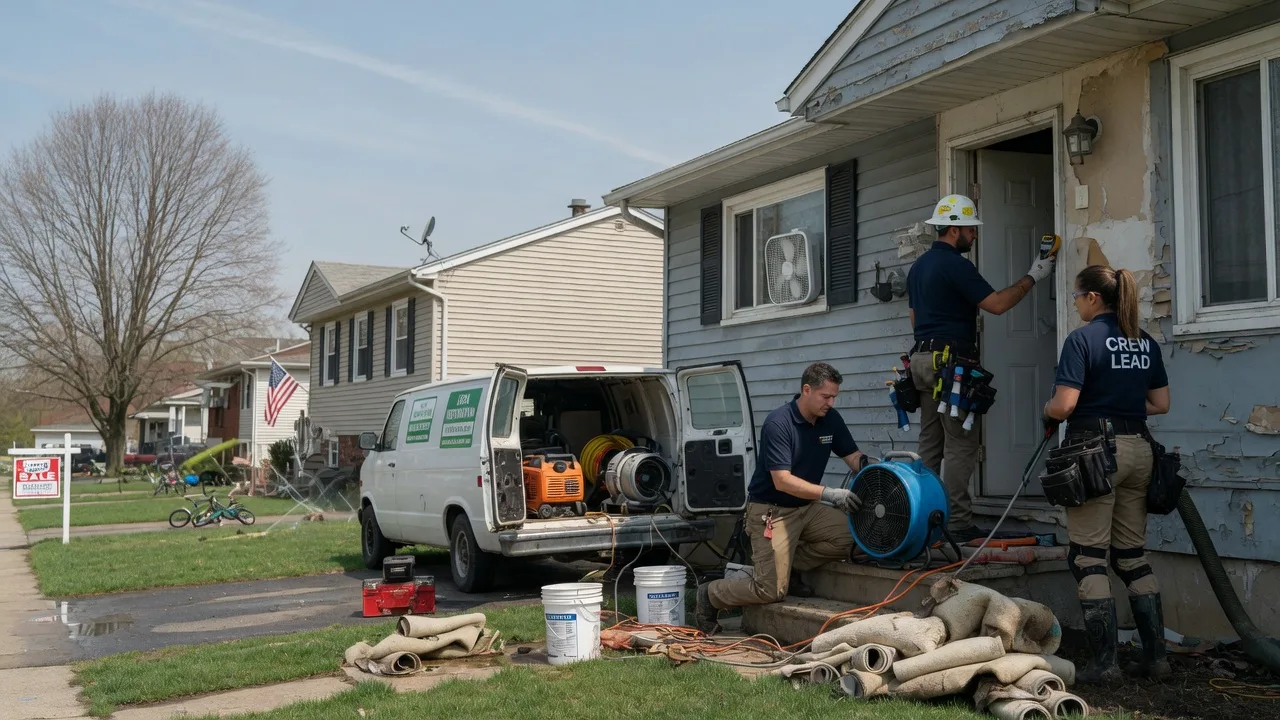 Flood Cleanup in Allentown, PA near me