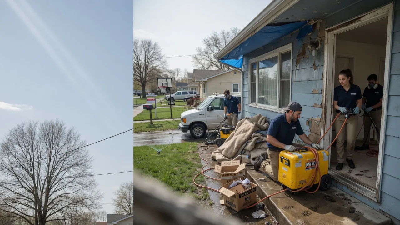 Basement Flood Cleanup in Allentown, PA near me